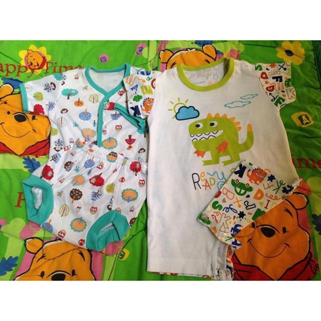 Setelan Baju Velvet Newborn