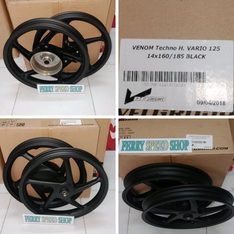 Terlaris Velg Racing V Rossi Vario-125 Vario150 Velg Racing Rossi Vario150 Vario125 Velg Vario125
