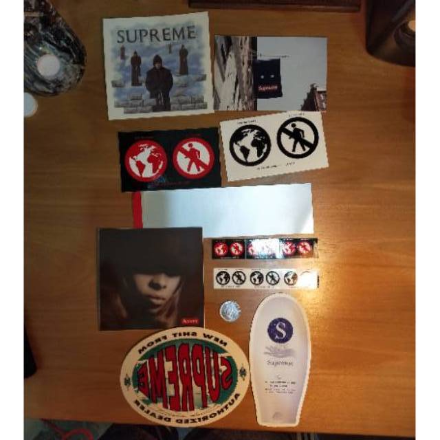 Assorted Original Sticker Supreme Wtaps Neighborhood Wacko Maroa