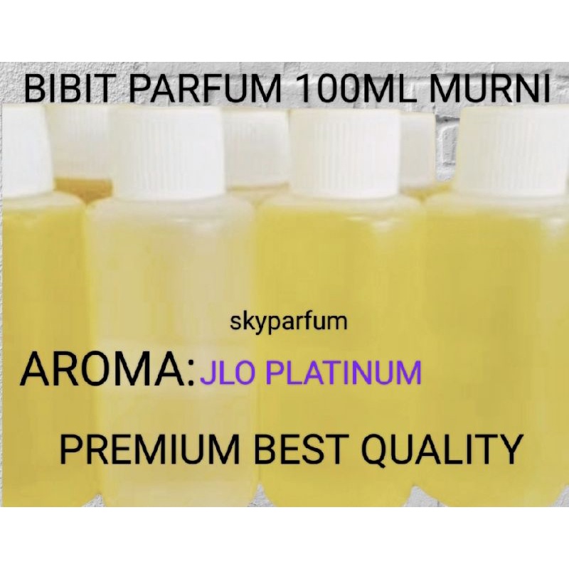 BIBIT BIANG PARFUM MINYAK WANGI JLO PLATINUM 100ML MURNI PREMIUM BESTQUALITY