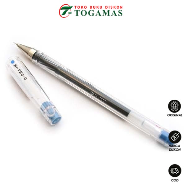 

READY STOCK !! BALLPEN 0.3/0.4 HI-TECH BIRU/HITAM PILOT