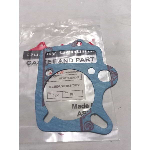 paking perpak gasket blok bawah legenda suprafit supra fit revo lama