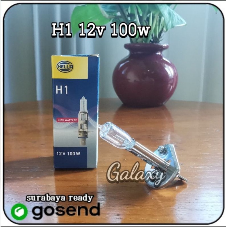 Jual Bohlam Halogen Original HELLA H1 12v / 24v | Shopee Indonesia