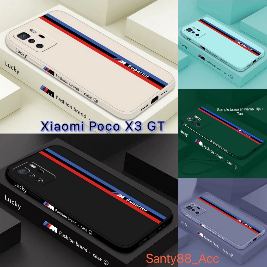 Softcase Xiaomi Poco X3 GT 2021 Silicone Liquid Smiley Case Xiaomi Poco X3 GT