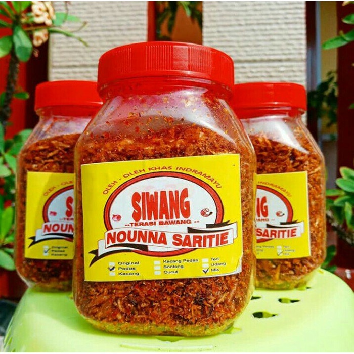 

ds201fs Bawang Goreng Siwang Nounna Saritie 170G - Terasi Bawang - Pedas Dscscv