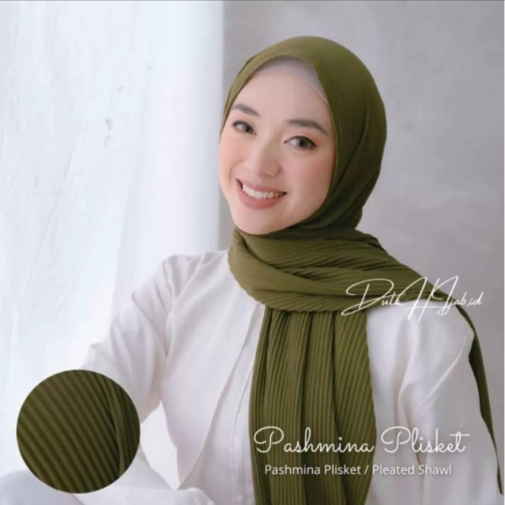 Jilbab Pashmina Plisket Hyget/Pashmina Plisket Premium Terbaru