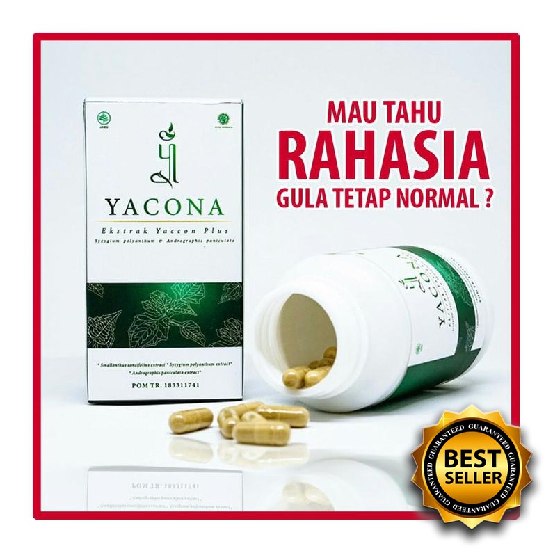 √ Obat Diabetes | Yacona 120 Kaplet