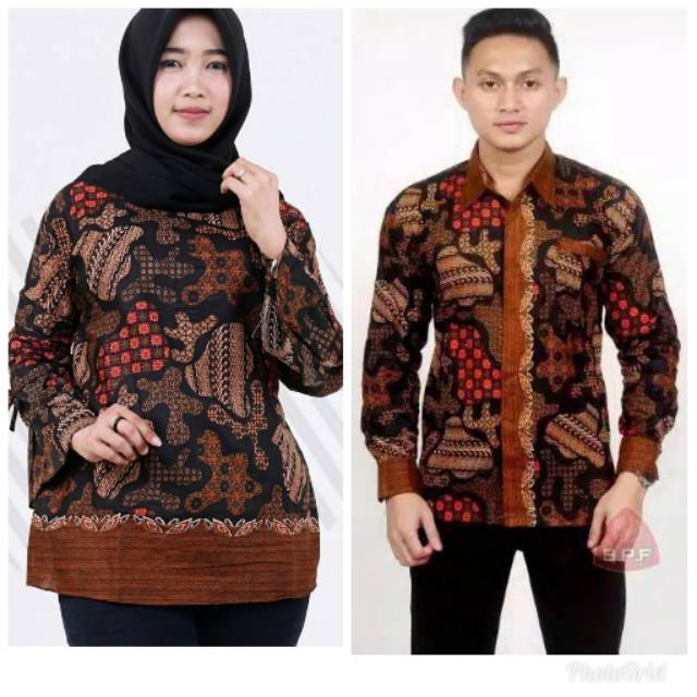 Batik NotoArto Couple Batik IPNU - IPPNU Bahan Katun Saten Halus Tebel Kualitas