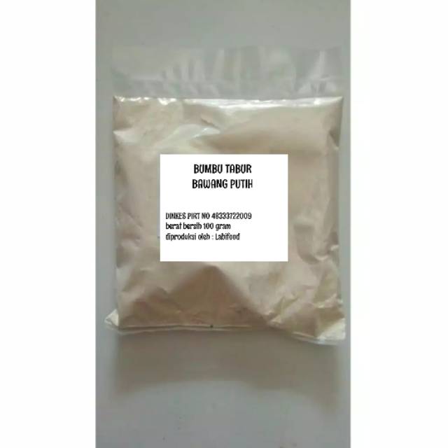 

Bumbu tabur rasa bawang putih 100gram - bubuk tabur bawang putih