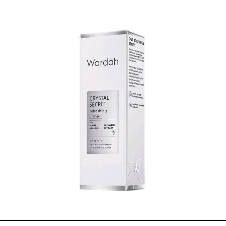 Wardah Crystal Secret Refreshing Day Gel 15ml