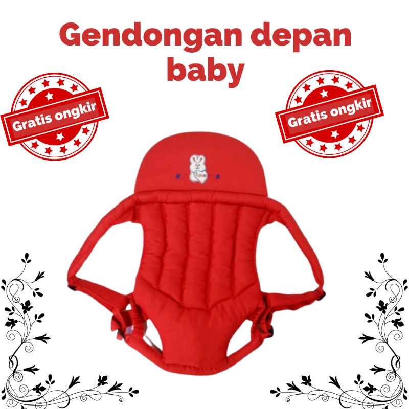 Gendongan bayi / Gendongan bayi depan / gendongan bayi hipseat / gendongan depan bordir termurah / gendongan motif tuil polos/pollkadot