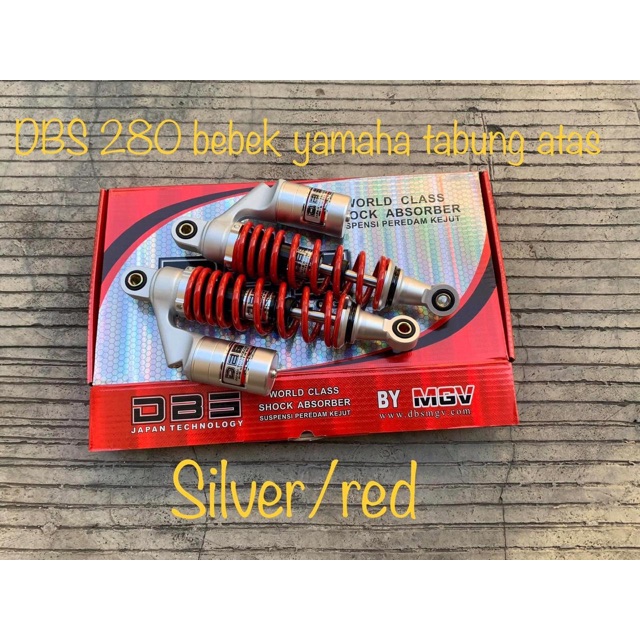 Shockbreaker shock tabung atas silver JupiterZ Z1 Vega r vegaZr 280Mm DBS