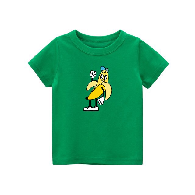 Kaos anak BOOTS Banana Unisex untuk anak usia 1-8 tahun