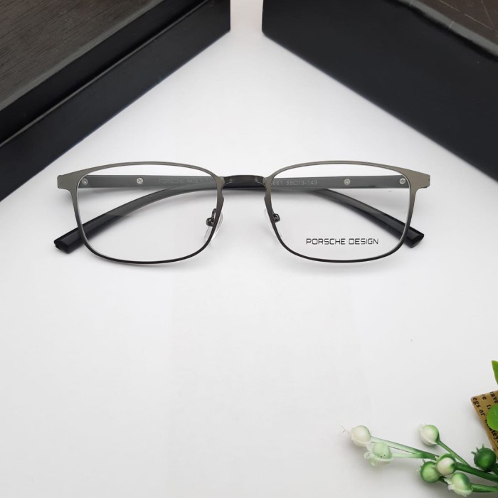 frame kacamata minus anti radiasi pria wanita porsche design p9861