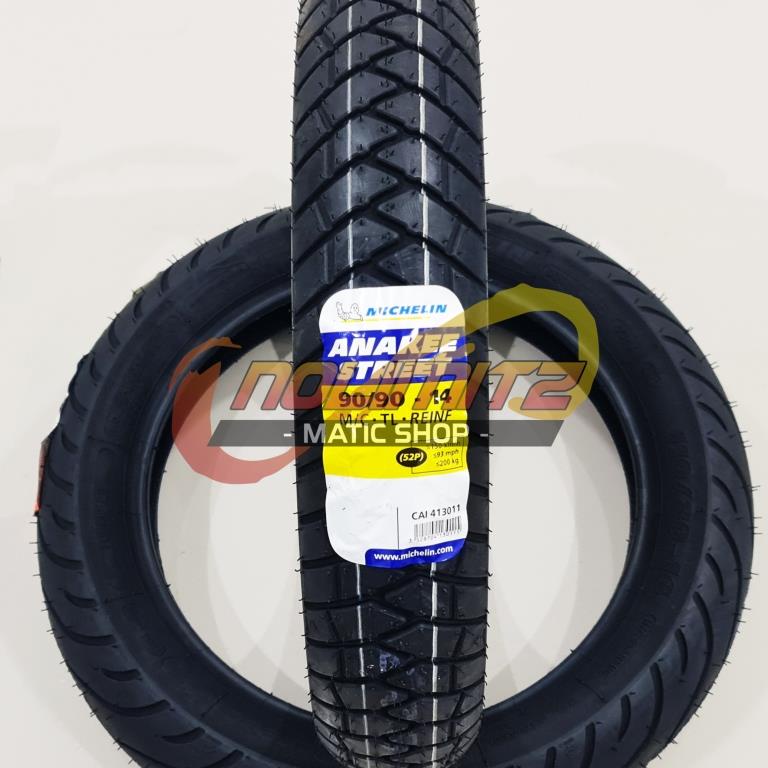 Ban Motor Tubeless Michelin Anakee Street 90/90 - 14