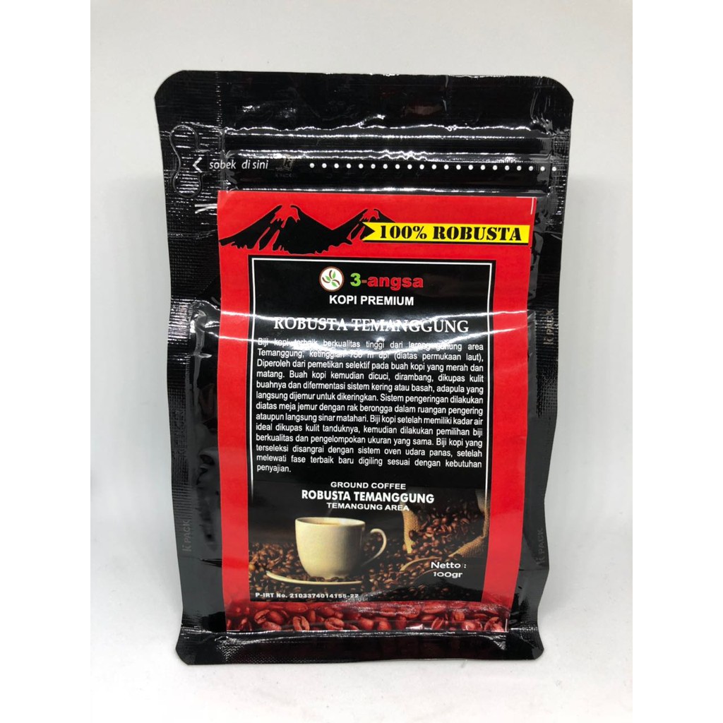 

Kopi Premium Robusta temanggung 100gr