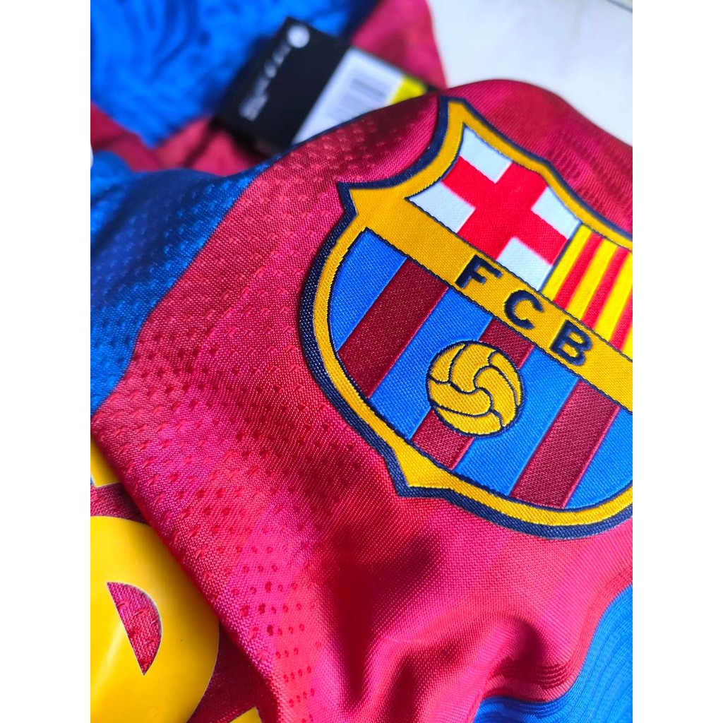 PLAYER ISSUE - JERSEY BOLA VAPORKNIT BARCELONAA 4TH FOURTH 2020-2021 AEROSWIFT HQ IMPORT