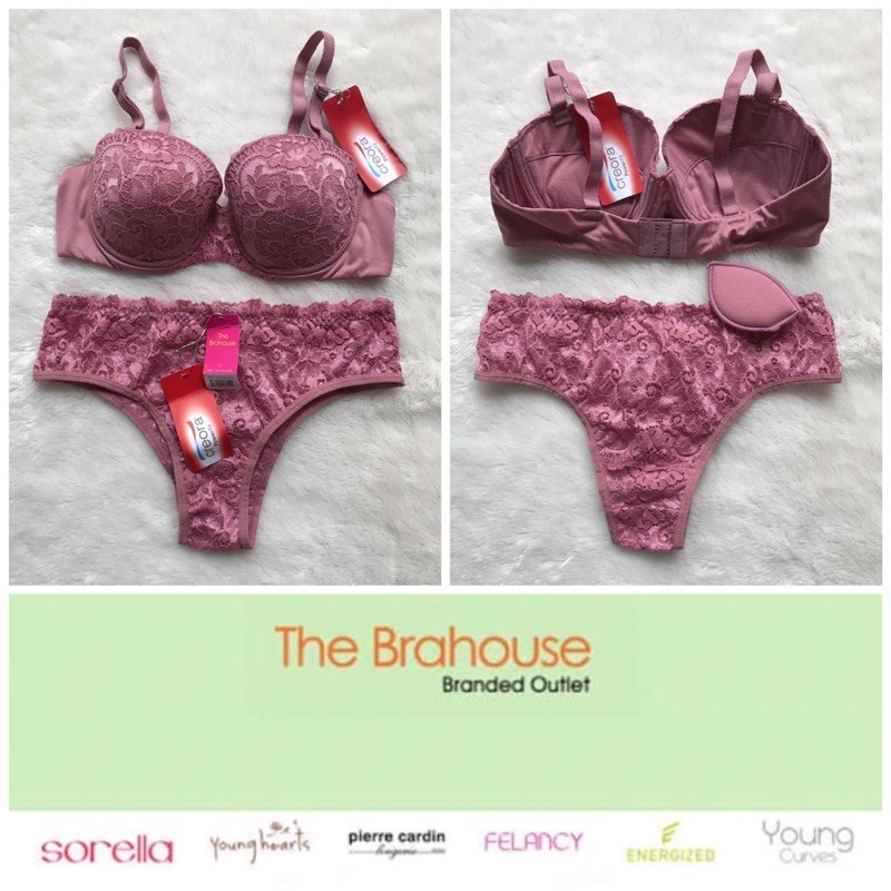 Big SALE The brahouse bra set panty branded original