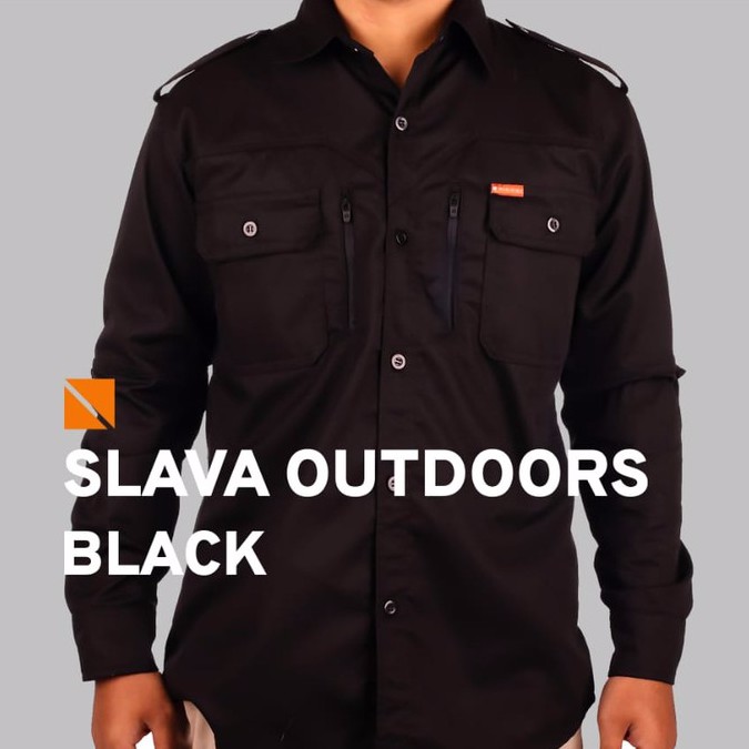 Thomgear Kemeja Pdl Slava Sambas Series Pakaian Dinas Lapangan Outdoor Shirt Berkualitas Thomgear