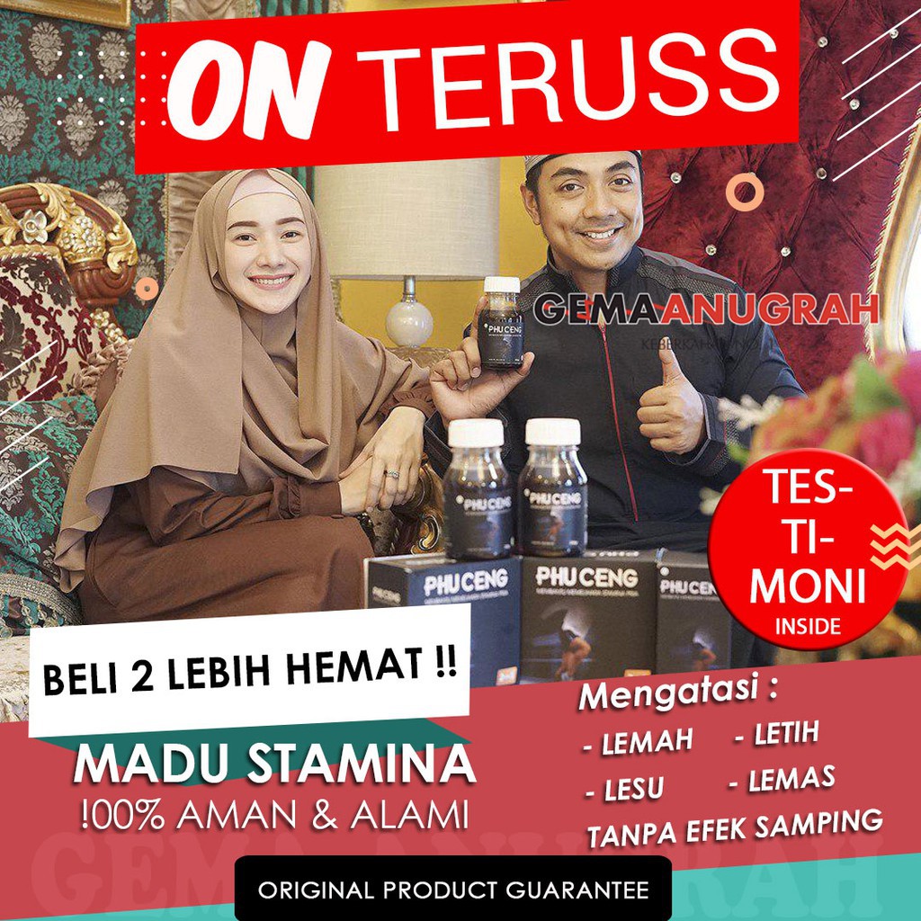 Madu Phuceng | Phuceng Original BPOM | Madu Stamina | Madu Vitalitas