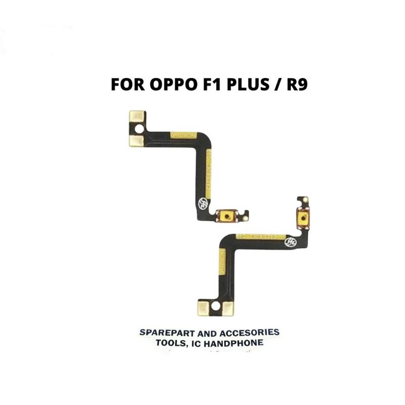 FLEXIBLE ON OFF DAN VOLUME OPPO F1 PLUS - OPPO R9 PLEXIBLE TOMBOL POWER DAN VOLUME