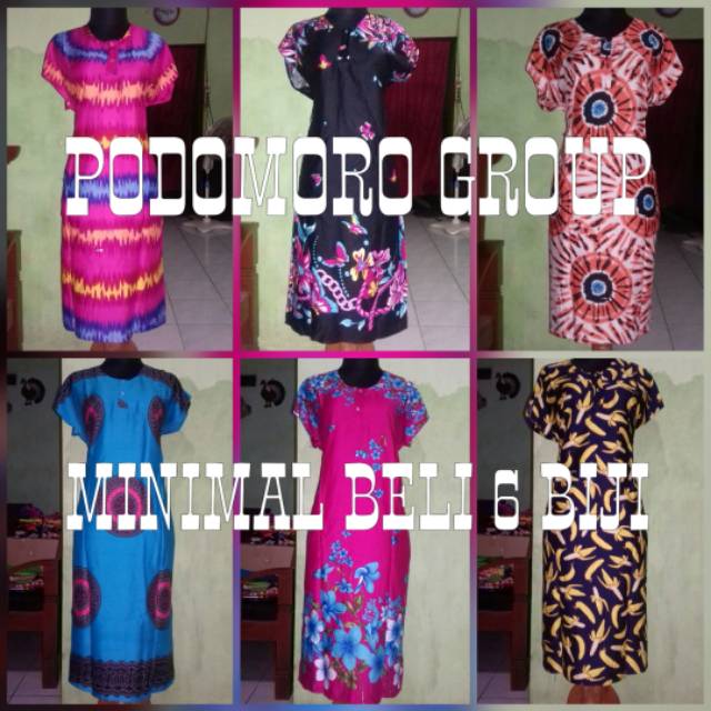 MINIMAL HARUS BELI 6 POTONG DASTER MIDI BUSUI-DASTER HAMIL-DASTER PEKALONGAN
