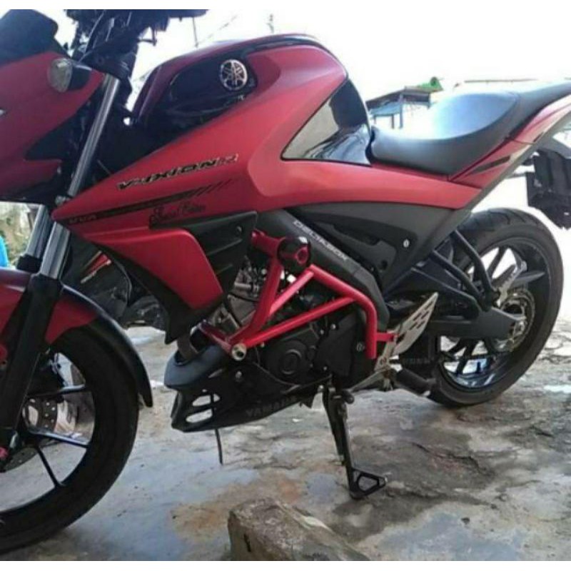 CRASHBAR VIXION R & ALL NEW  V-IXION vixion 2017 2018 2019 2020 TUBULAR BODY PROTECTOR