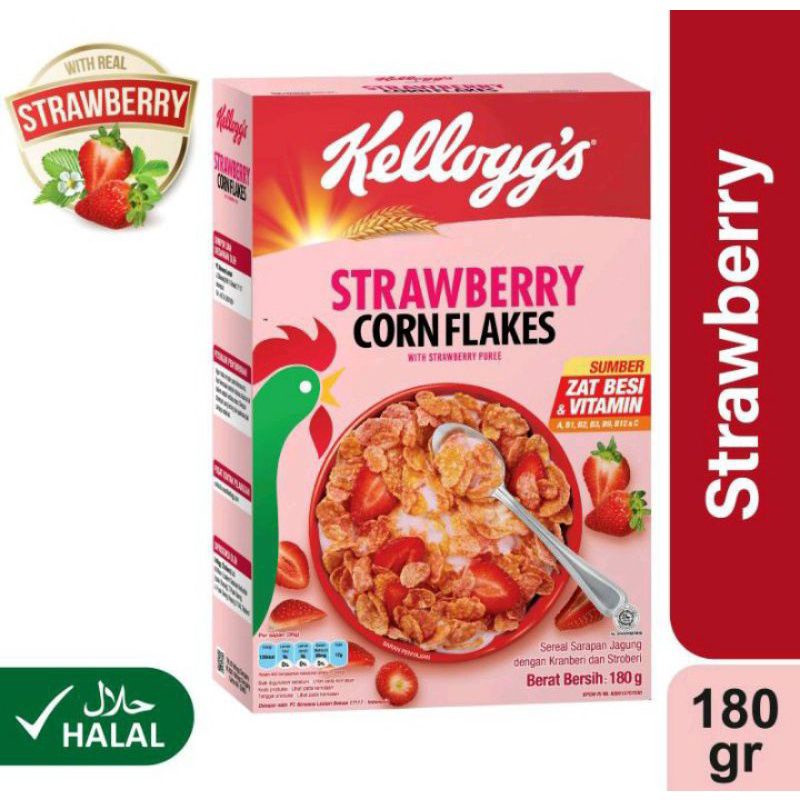 

Kellogg's Strawberry Corn Flakes
