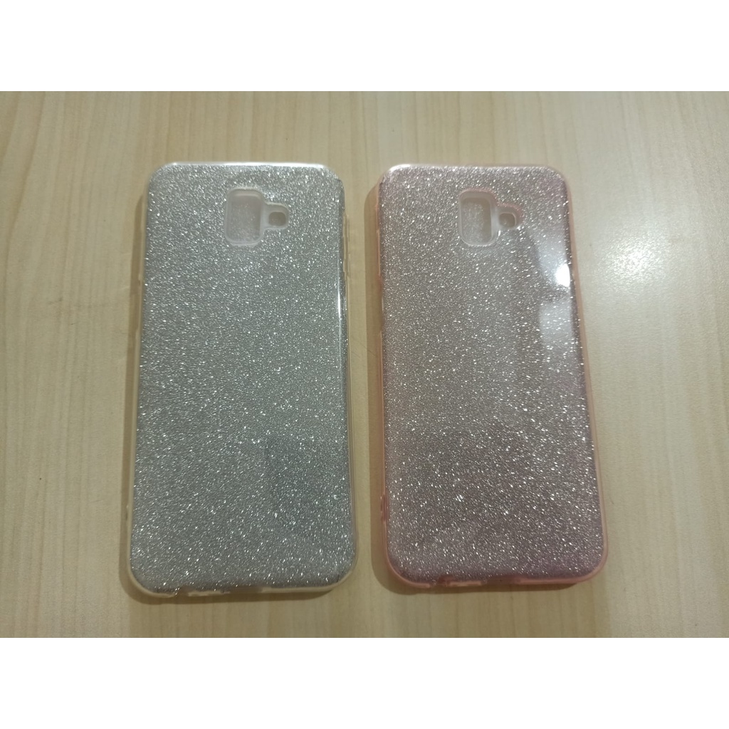Case Glitter Samsung J6 +