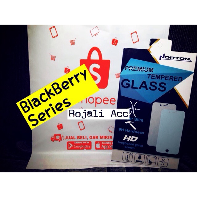 Tempered Glass Norton BlackBerry BB Q5 Q10 Q20 Z3 Z10 Z30