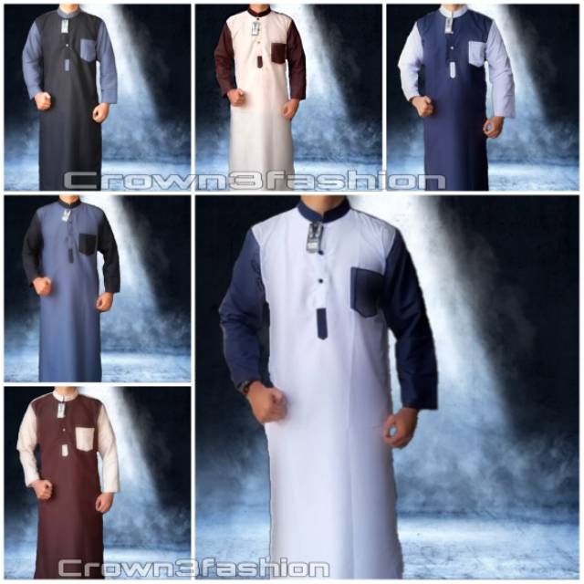 Jubah Saudi Terbaru / Gamis Pakistan terlaris √*