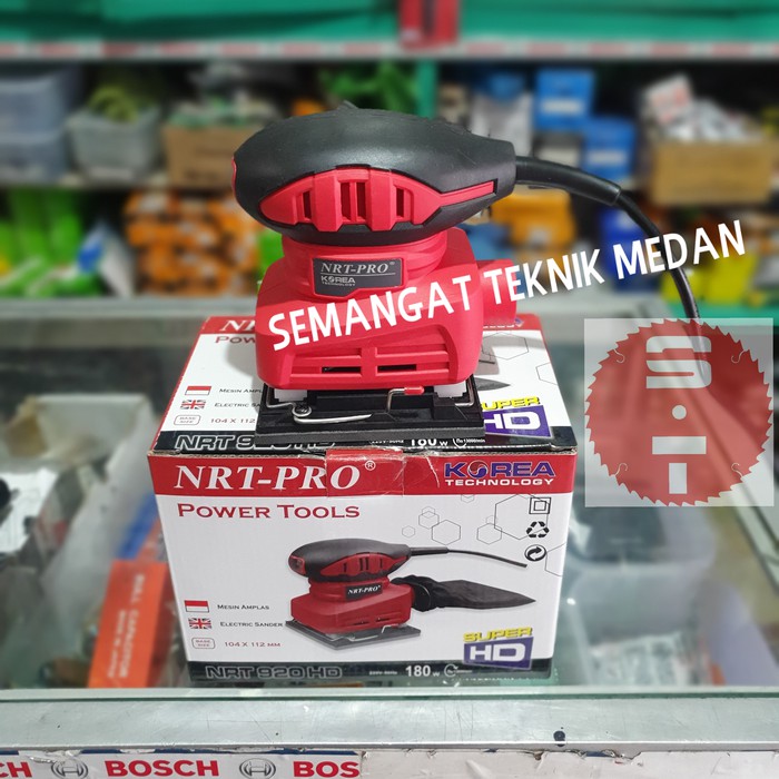 NRT920HD MESIN AMPLAS SANDER SQUARE ORBITAL PERSEGI NRT