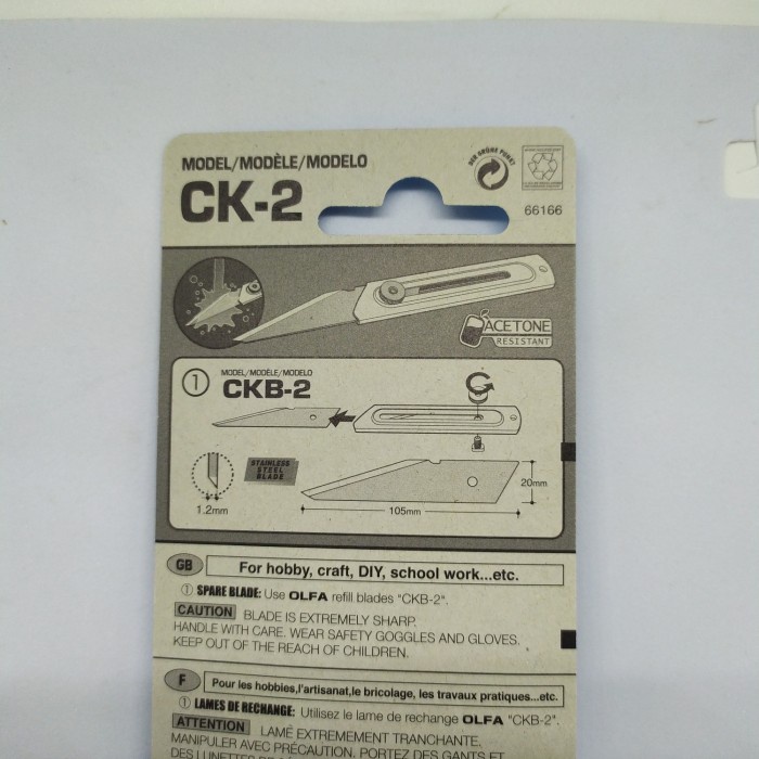 

Trendi Cutter Craft Knife Ck-2 Olfa Promo