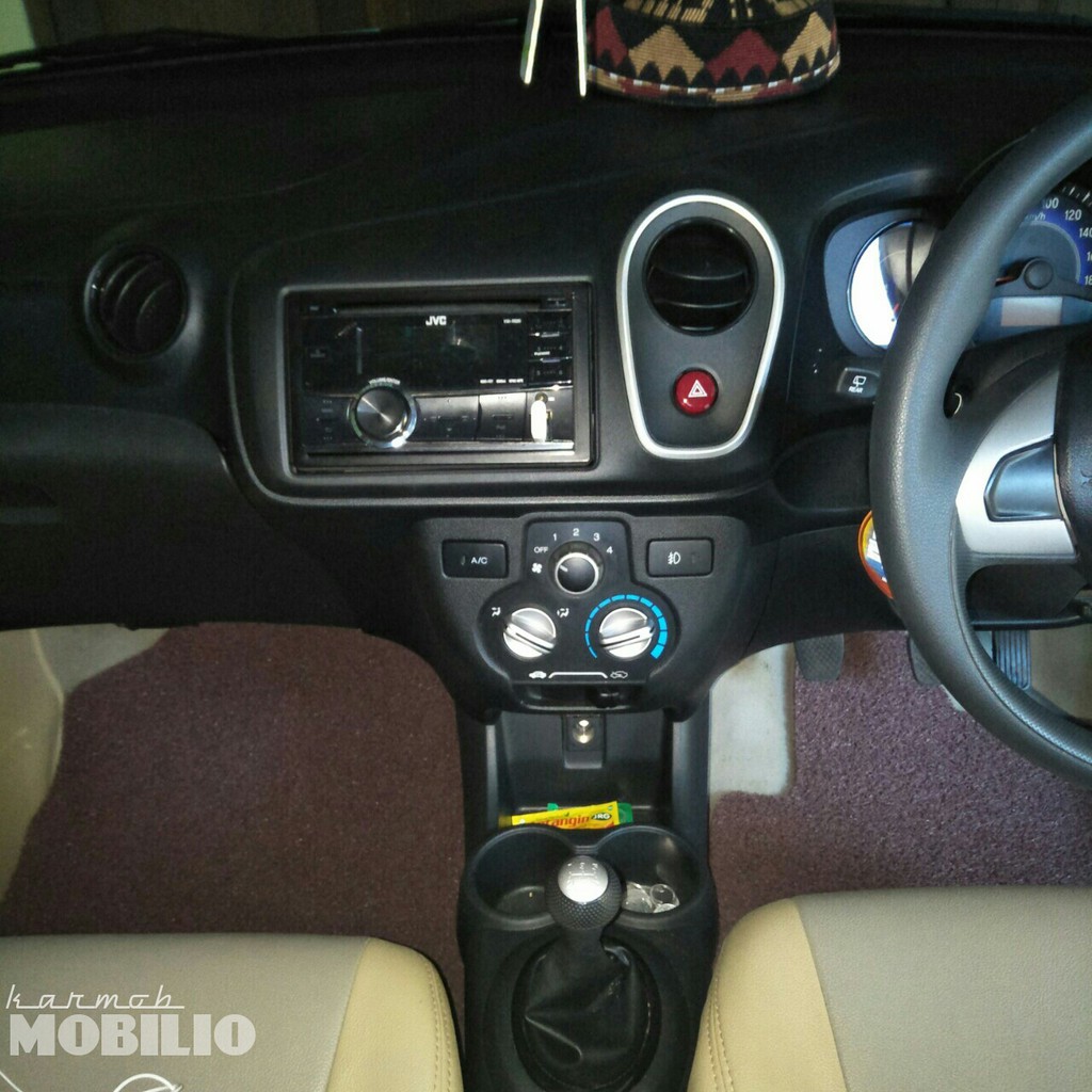 Karpet Mobil Mie Honda Mobilio Full Bagasi / Karpet Mie Bihun Mobilio High Quality / DSM