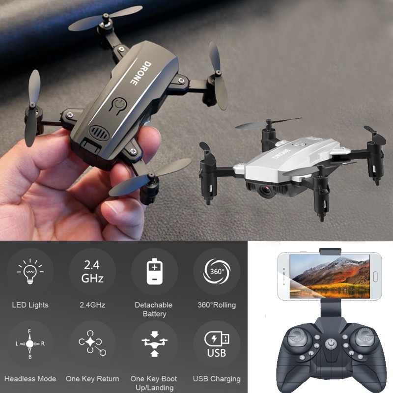 Drone murah tidak berkamera mini lipat dengan wifi