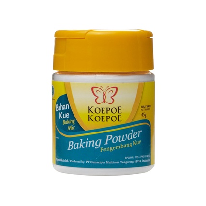 

Koepoe Koepoe Baking Powder 45gr