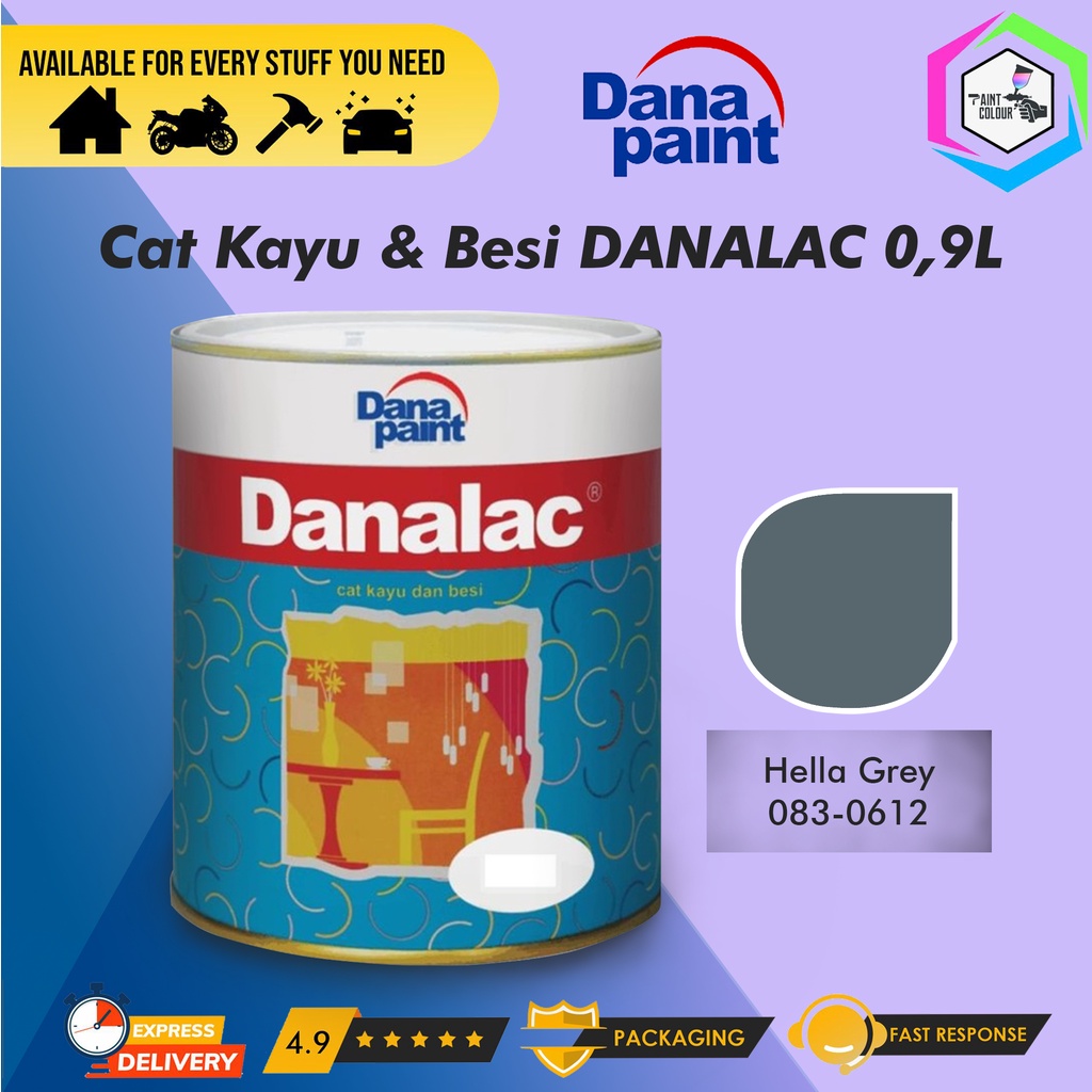 Cat kayu Dan Besi DANALAC Hella Grey 083 - 0612