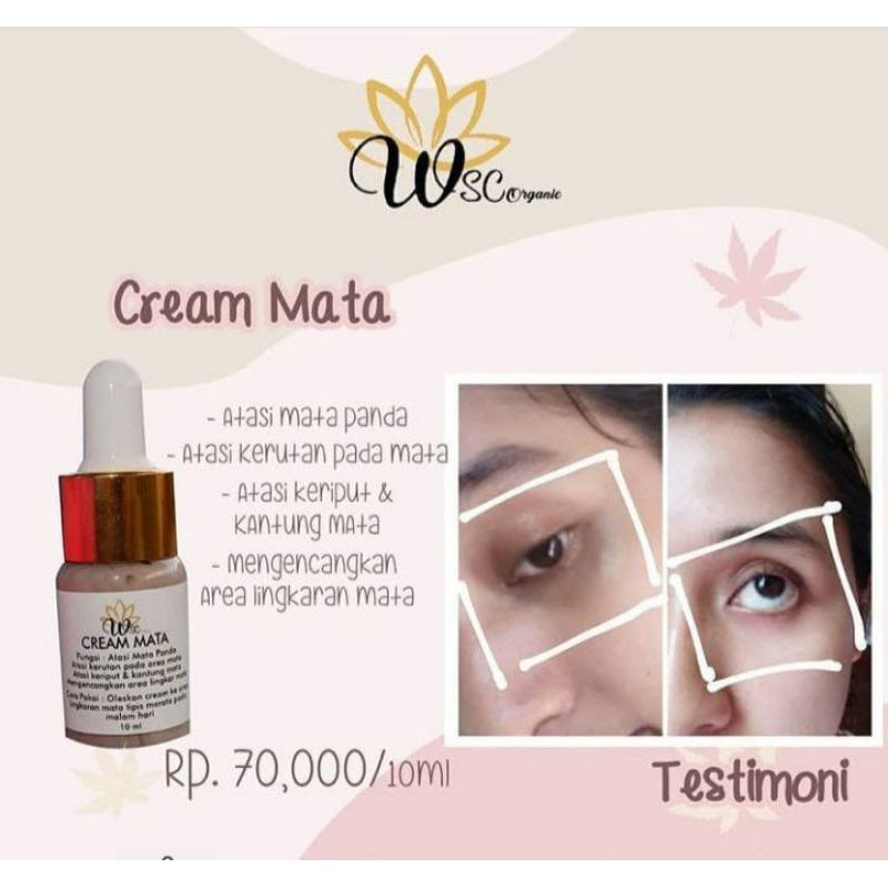 CREAM MATA PANDA WSC.Organic Viral