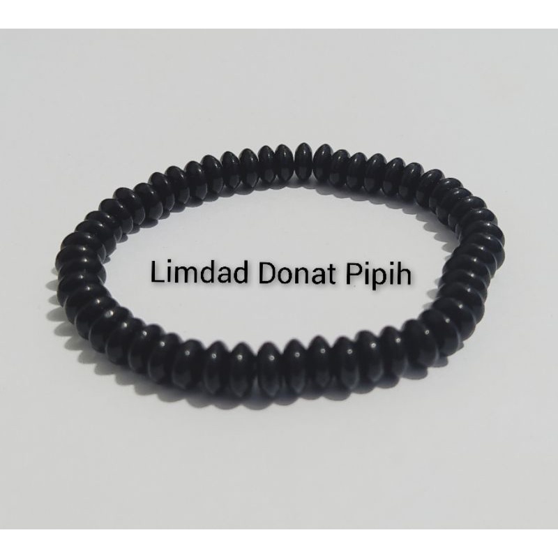 Gelang Limbad Bulat Hitam Untuk Pria &amp; Wanita