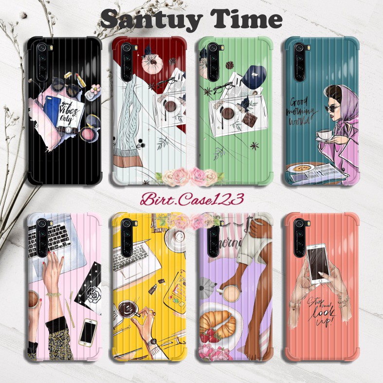 softcase SANTUY TIME Oppo A3s A1k A5 A9 2020 A7 F9 A5s A31 A52 A92 A37 A53 A83 F1s F11 Pro BC1337