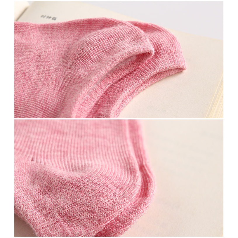 Retaily D060 Kaos Kaki Polos Wanita KaosKaki Spandek Pendek Korea  Short Socks