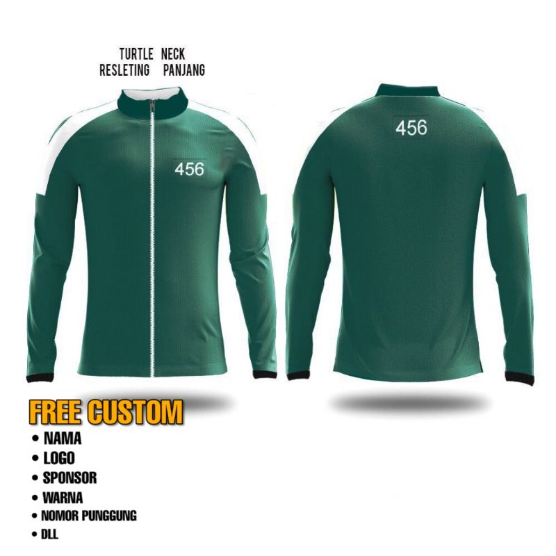 jersey sepeda MTB - Jereey Sepeda Custom Ori - Jaket SQUID GAME player