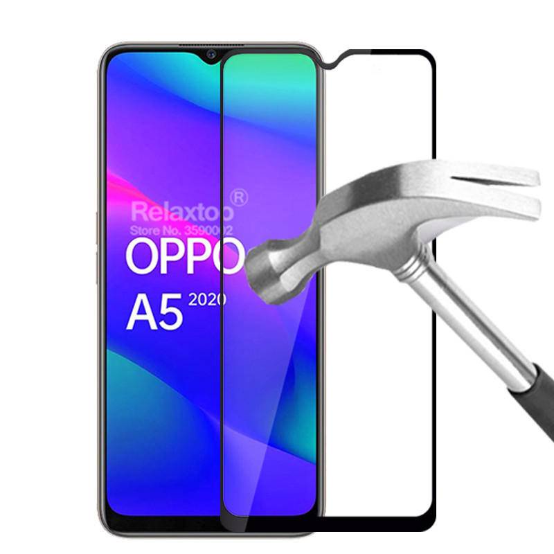 Tempered Glass Pelindung Layar OPPO A16 A95 A94 A93 A92 A12 A12E A5S A3S F9 F7 F5 A59 A37 A71 A5 A9 A15 A31 HD