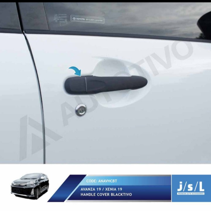Cover Pintu Avanza Xenia Veloz 2019 Handle Standard Blacktivo