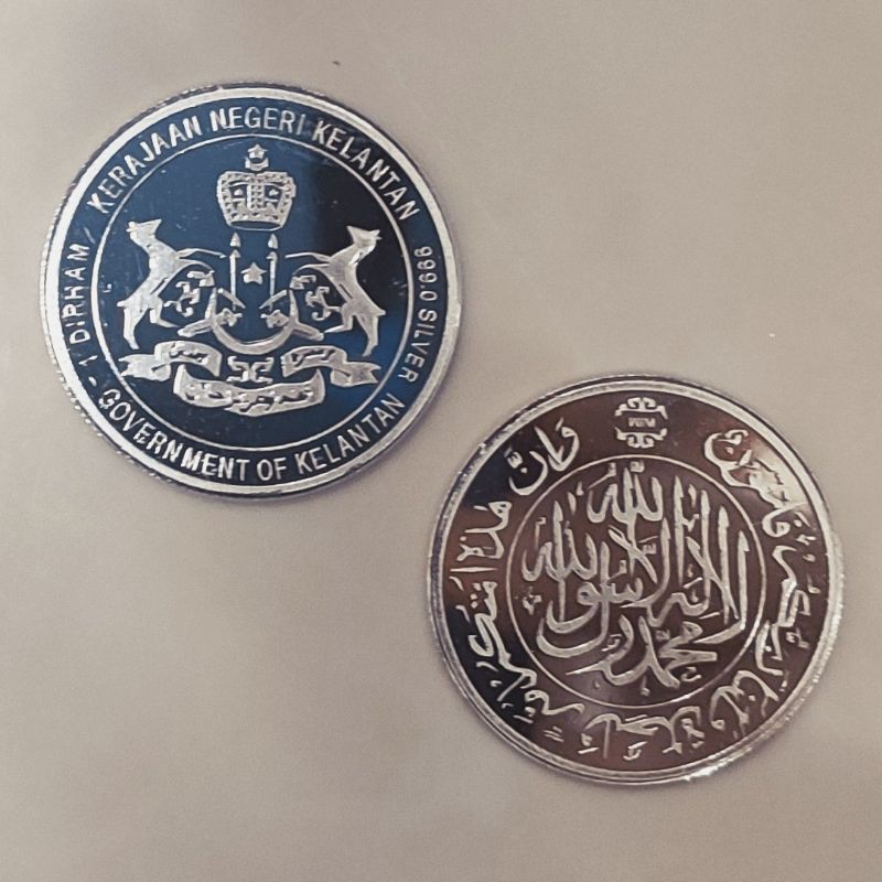 KELANTAN 1 DIRHAM PERAK + KAPSUL