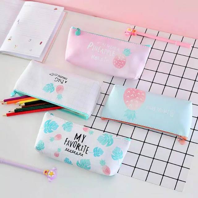 

Tempat Kotak Pensil Pineapple Soft Case