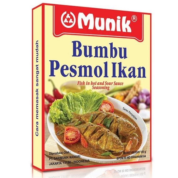 

siap kirim] Munik Bumbu Pesmol Ikan 105 g