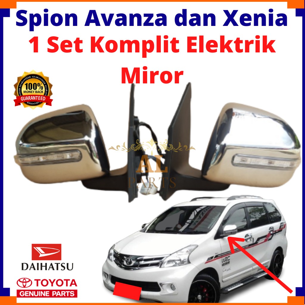 Spion Elektrik Avanza Xenia/Spion Komplit Avanza Dan Xenia/Spion Avanza Dan Xenia Siap Pasang