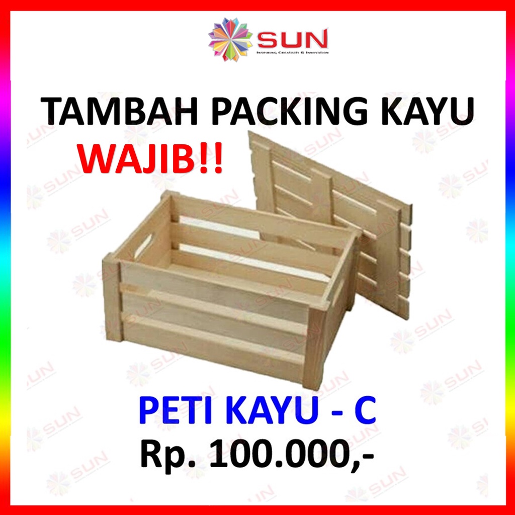 

Tambahan Packing Peti Kayu Tipe C - Mesin cutting sticker jinka JK-Pro V 721, Mesin press kaos 40x60