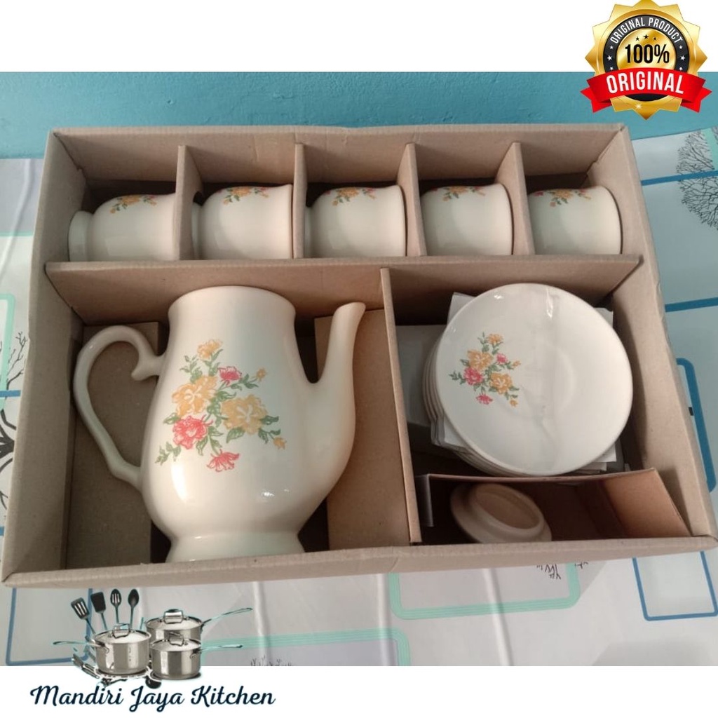 Tea Set + Teko Vitalia 12 pcs